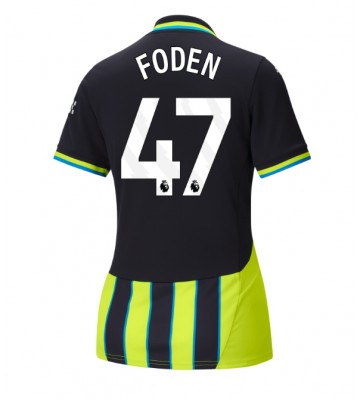 Manchester City Phil Foden #47 Bortatröja Dam 2024-25 Kortärmad